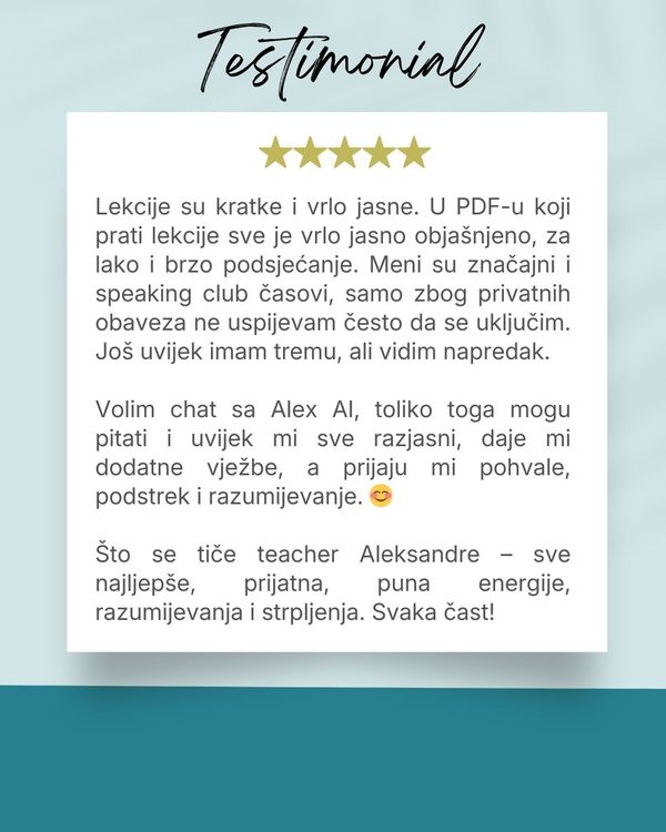 Iskustvo učenika 12