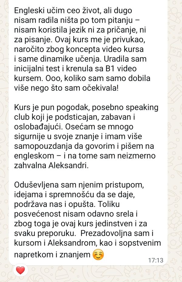 Iskustvo učenika WA 2