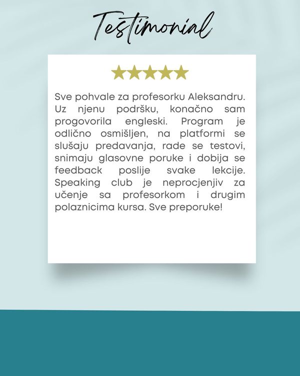 Iskustvo učenika 16