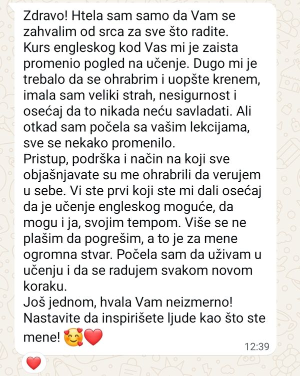 Iskustvo učenika WA 4